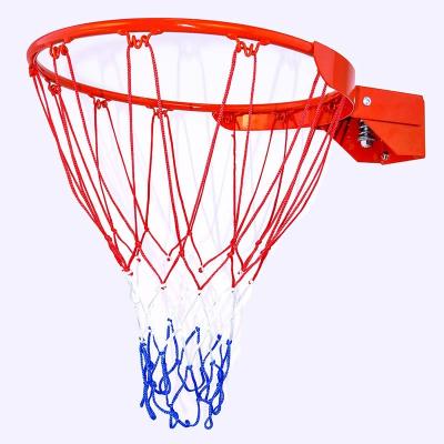 China 16mm Basketball Solid Steel Professional Loose Rim 45cm Basketball Ring Hoop With Net Springs For Basketball Equipment for sale