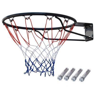 China Sports High Quality Wholesale Standard Basketball Training Game.Sports Wall Mount Basketball Rim 45cm Ring With Net For Sale for sale