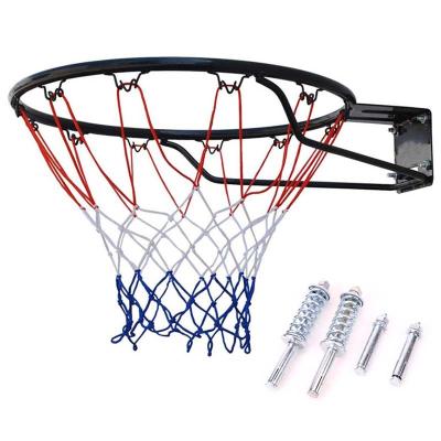 China Wholesale Training Game.Sports Factory Basketball Rim 16mm Heavy Duty Solid Steel Ring With Springs For Basketball Training for sale