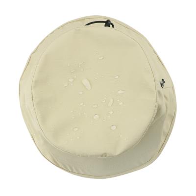 Κίνα Unisex Beige Αδιάβροχο Καπέλο Surf Bucket με έντυπο λογότυπο προς πώληση