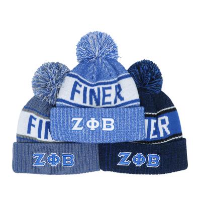 China Unisex de dos colores mezclado sombrero de invierno gorra de invierno sombrero de equipo deportes de invierno en venta