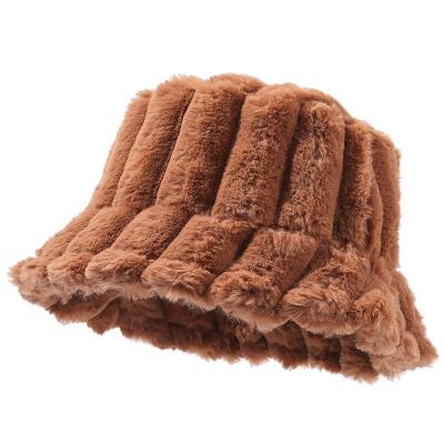 China Comfortable Solid Fisherman Cap Thick Warm Spring Autumn Bucket Winter Hat for sale