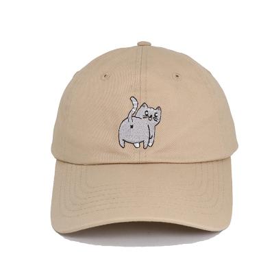 China Kappe, benutzerdefinierte Stickerei, 6 Panels, verstellbarer Gürtel, Buckle Dad Hat, 56 cm zu verkaufen