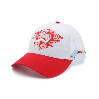 China 100% Cotton Trucker Cap Hat Para Adultos Escenas de pesca en venta