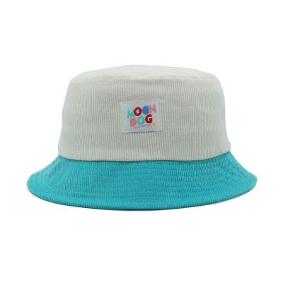 China Hat Custom Winter Corduroy Bucket Hats For Women Soft Warm Fishing Outdoor Vacation for sale