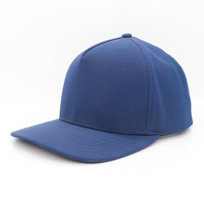 China Custom Hip Hop Snapback Waterproof Hat Caps 5 Panel Sports Hat Slightly Curved Brim for sale