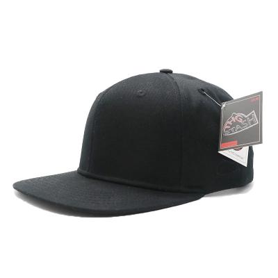 China Chapéu esportivo acrílico Hip Hop Chapéu de guarda-sol Chapéu de 6 painéis Snapback Chapéu de borda plana à venda