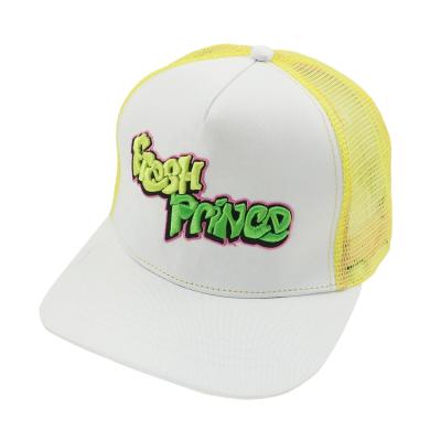 China Baseball Fresh Prince Mens Outdoor Trucker Hats Common Fabric Feature Character Style for sale