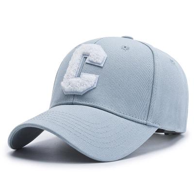 China Adults Eco Custom Terry Embroidery Chenille Patch Snap Back Dad Hat Baseball Cap for sale