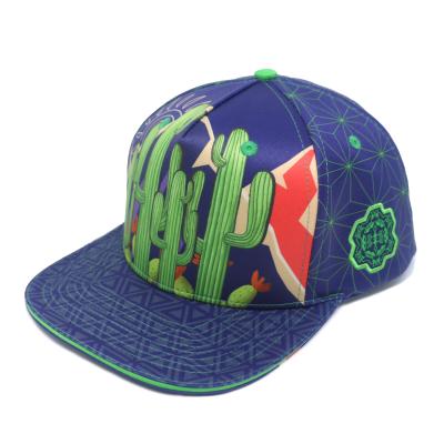 China Camouflage Pattern Snapback Hoed met Baseball Cap Stijl en Customized Logo Embossing Te koop