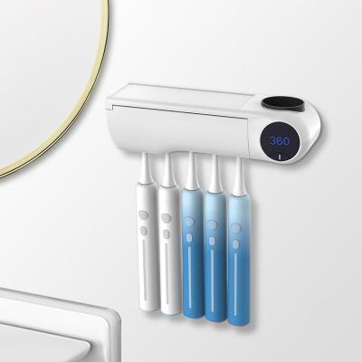 China home & Travel New Design Rechargeable Toothbrush Sterlizer Holder UV-C Sterilizer for sale