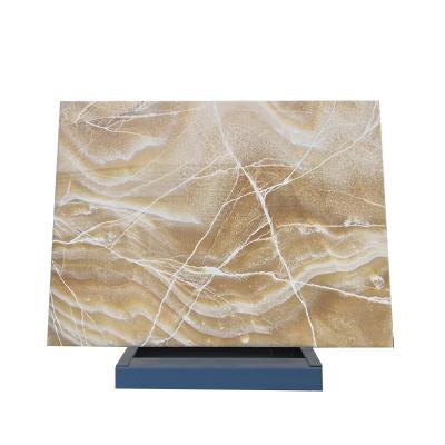 China Traditional natural polished backlit transmittance honey onyx marble slab for bar tops and wall cladding for sale