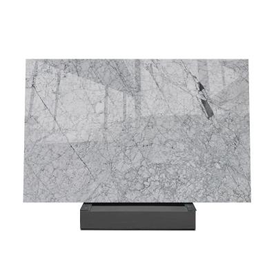 China Modern Slab Size Marble Bianco Carrara White Natural Stone for sale