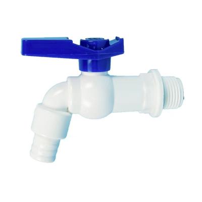 China Pvc water tap Quality Red Handle Plastic PVC Water Plastic Faucet Tap for sale