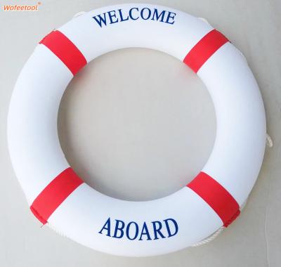 China High quality factory direct SOLAS Marine swimming rescue life buoy 2.5kg Custom Size for sale