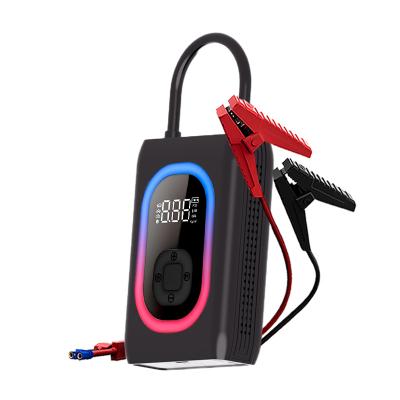 China Multifunctional Portable Car Engine 12V Starter Power Supply with Pneumatic Tire Pressure Detection LED Lighting for sale