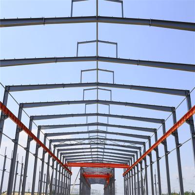 China Frame Part Pre-Engineered Factory Workshop Shade Pre-Engineered Building for sale