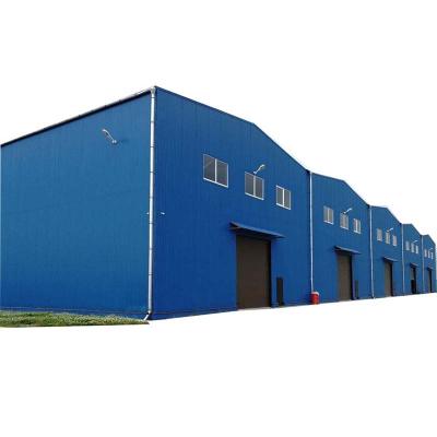 China Standard Steel Workshop Portal Frame Structures Engineering Workshop Factory Shade Warehouse Solution for sale