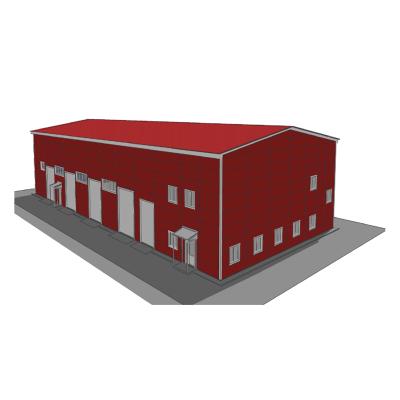 China Steel Fabricated House Prefab Steel Building Designs Prefab Storage House for sale