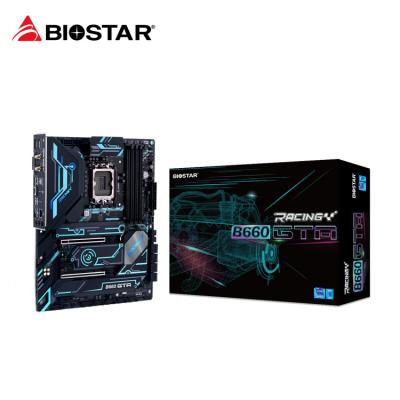 China BIOSTAR B660GTA Wifi Lga1700 DDR4 ATX b660 Desktop Motherboard for sale