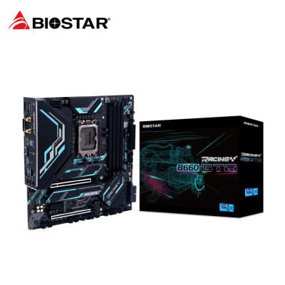 China BIOSTAR B660GTQ LGA1700 WIFI 6E b660 desktop motherboard for sale