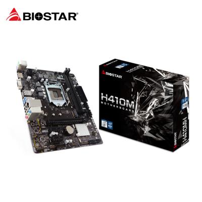 China BIOSTAR H410MH 10th gen DDR4 h410 desktop motherboard for sale