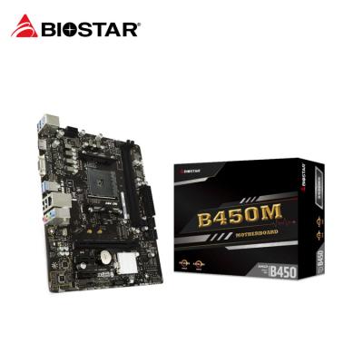 China BIOSTAR B450MH PCIe M.2 AM4 b450 desktop motherboard for sale