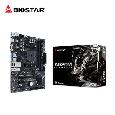 China BIOSTAR A520MH m.2 DDR4 A520 desktop motherboard for sale