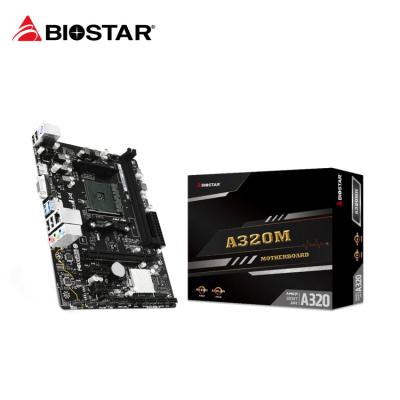 China BIOSTAR A320MH Home Entertainment AM4 Desktop Motherboard for sale