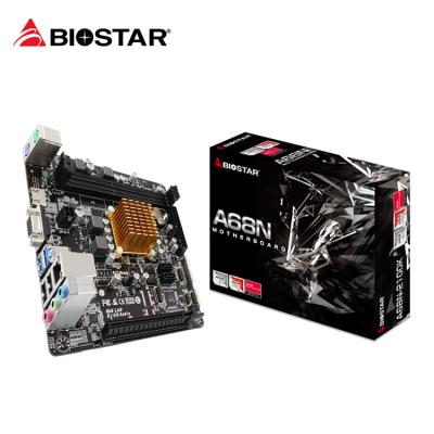 China BIOSTAR A68N-2100K Mini ITX DDR3 Desktop Motherboard for sale