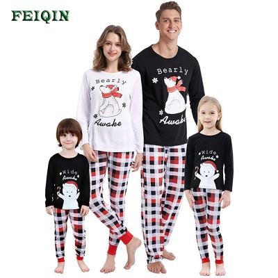 China Breathable Hot Sale Christmas Matching Pajamas For Family Family Outfits Christmas Matching Pajamas for sale