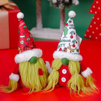 China Christmas 2021 HOT SELLING Faceless Christmas Doll Ornament Home Gnome Dolls Christmas Table Decoration Christmas Decoration for sale