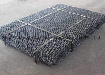 China Mining / Coal Steel Vibration Crimped Woven Wire Mesh For Vibrating Screen for sale