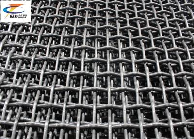 China High Toughness Vibrating Screen Wire Mesh , Double Crimp Woven Wire Screen Mesh for sale