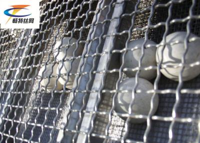 China High Toughness Stainless Steel Lock Crimp Wire Mesh , High Tensile Woven Wire Mesh for sale