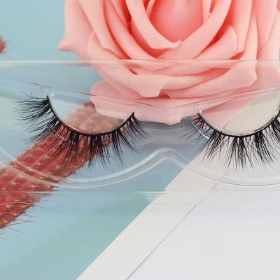 China Dropship Seller Dropship 18mm 25mm Long False 3d False Eyelashes 18mm 25mm soft 6d lashes messy natural fluffy cross volume false real 30mm mink hair eyelashes for sale