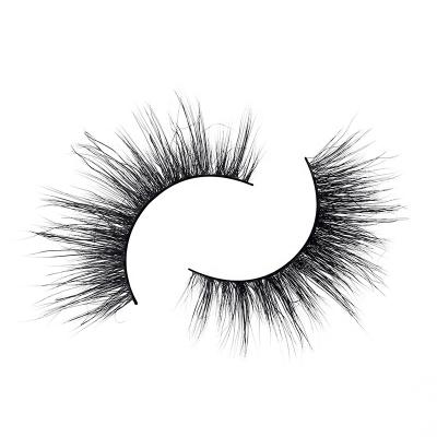 China Long New Arrival Natural 100% Real 3D Mink Eyelashes Multiple Layer Thick Magnetic Lashes for sale