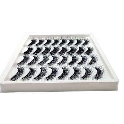 China Customized Thick Silk Mink Eyelashes Minkfur Eyelash Display Fake Lashes Lashboxes 3D Silk Book Vendor for sale