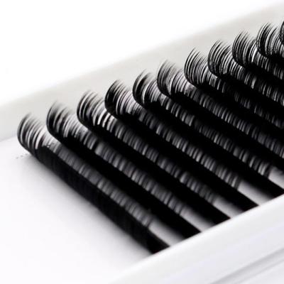 China Full Mink Black Faux Mink OEM Fur Craft Style Individual Eyelash Extension Extensions 25mm Volume Private Label Eyelash Extensions for sale