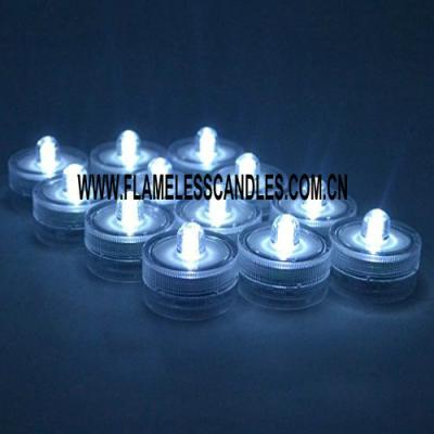 China Submersible LED Tea Lights - Waterproof LED Tea Lights - Underwater Flameless Tealights for sale