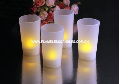 China LED Artificial Candle Light Flickering Flameless Votive Candles with Battery Powered for sale