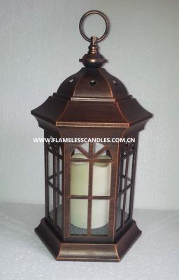 China Home Decoration Flameless LED Candle Lantern / Decorative Lanterns with Battery for sale