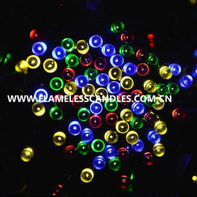 China 1.5m Solar Powered LED Battery Operated Outdoor String Lights for Birthday / Party / Event for sale