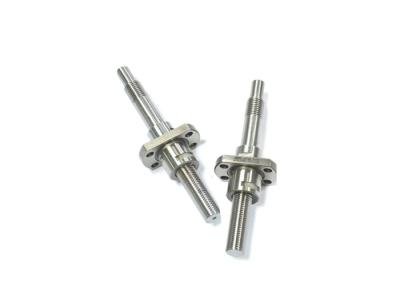 China MS Series Ball Screws with C3 Lead Accuracy and Unfinished Shaft Ends for sale