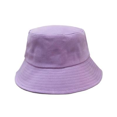 China Sun Protection Customized Logo Cotton Lovers Sun Visor Bucket Hat Summer Student Fisherman Hats for sale