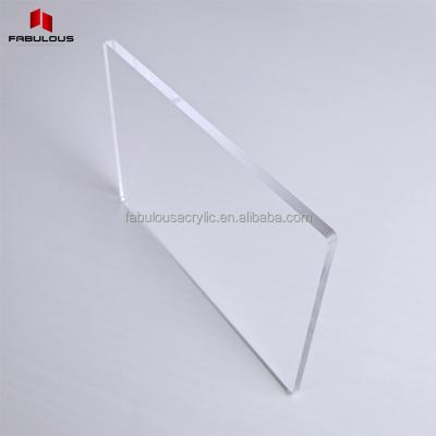 China Factory direct clear thick melting cutting board 4mm laser glass crystal polishing acrylic sheet cut to size for sale