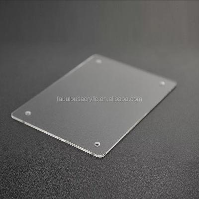 China Mirror Finish Custom Size Eyelash Acrylic Plastic Sheet Clear Extruded Acrylic Display For Floor Stand for sale