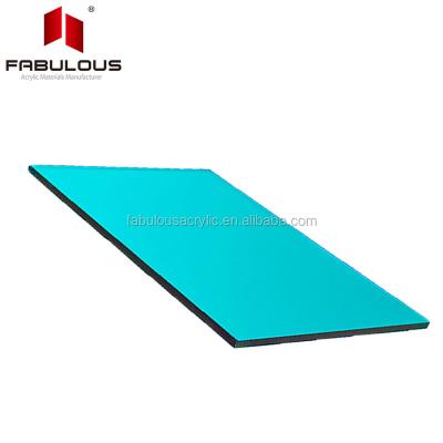 China Eco-friendly factory size direct transparent cut mirror sheet cyan circular saw blade for cutting acrylic sheet for sale