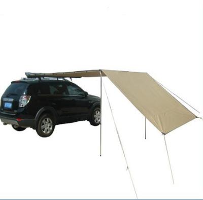 China Sun proof DIY car side tent retractable roof awning 270 degree rv and jeep side shade car tent left side for sale