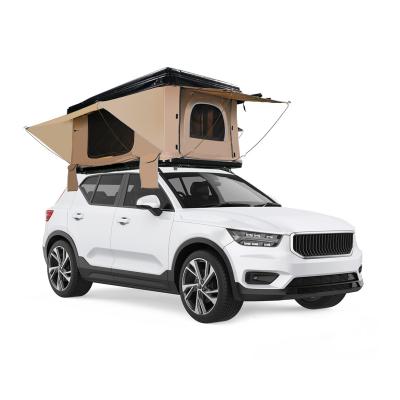 China Camouflage car land-top-tent/field play tent used car camping roof car tent isuzu d top max hard aluminum for sale